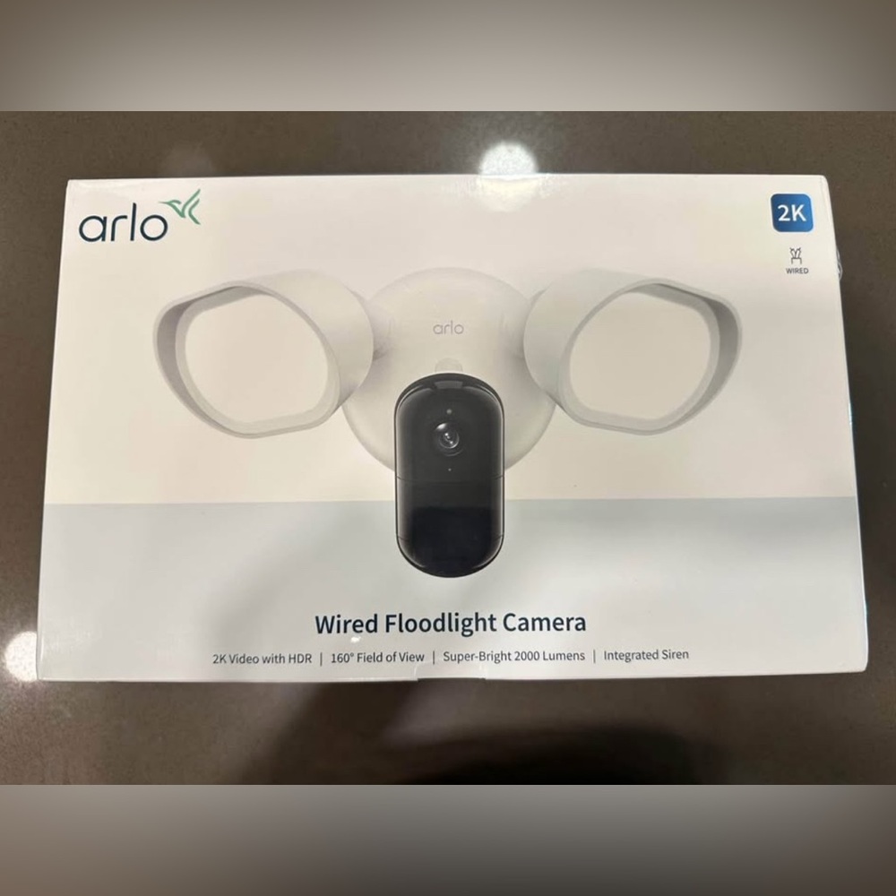 Arlo Wired Floodlight Camera